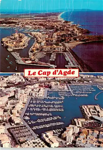 AK / Ansichtskarte  Le_Cap_d-Agde-sur-Mer_34_ Vue aeriennes