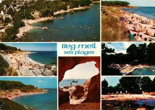 AK / Ansichtskarte  Beg-Meil_29_Finistere Ses plages Vue partielle