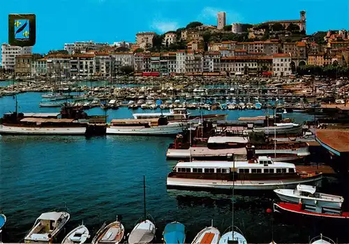 AK / Ansichtskarte  Cannes_06 Un coin du port le Quai Saint Pierre et le Suquet