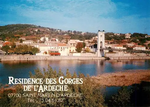 AK / Ansichtskarte  Saint-Martin-d_Ardeche Residence des Gorges de l'Ardeche
