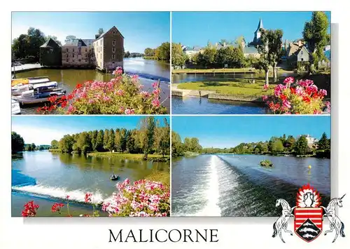 AK / Ansichtskarte  Malicorne_-sur-Sarthe_72 Sur les bords de la Sarthe