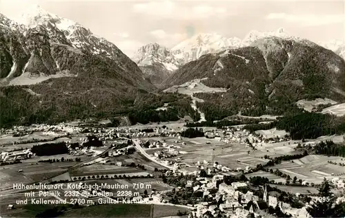 AK / Ansichtskarte  Koetschach-Mauthen_Kaernten_AT Panorama Blick gegen Polinik Cellon und Kellerwand Hohe Tauern Gailtal