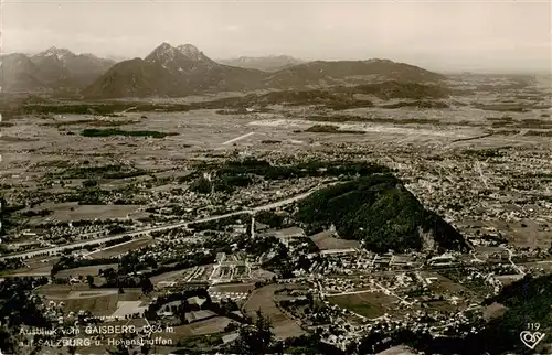 AK / Ansichtskarte  Salzburg__AT Ausblick vom Gaisberg Blick gegen Hohenstauffen