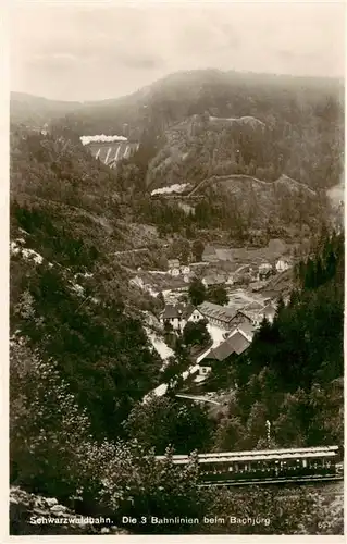 AK / Ansichtskarte  Triberg Schwarzwaldbahn St. Georgen - Triberg