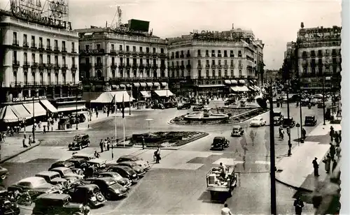 AK / Ansichtskarte 73949140 Madrid__ES Puerta del Sol