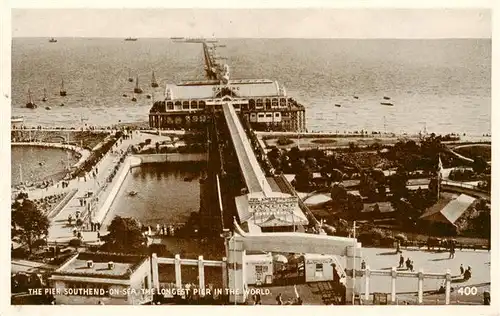 AK / Ansichtskarte  Southend-on-Sea_UK Longest pier in the world