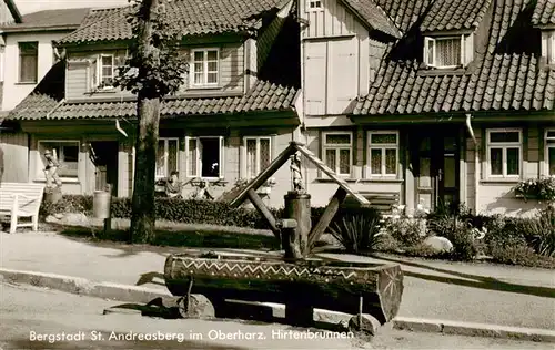 AK / Ansichtskarte 73949165 St_Andreasberg_Harz Hirtenbrunnen