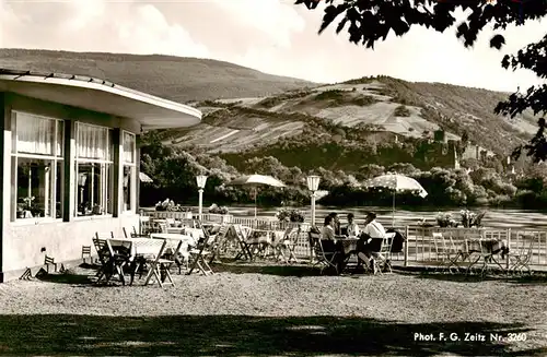 AK / Ansichtskarte  Lorch_Rheingau Hotel Weibler und Rheinpavillon