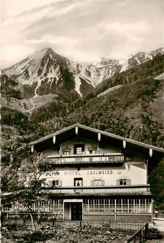 AK / Ansichtskarte  Ettenhausen_Schleching Alpenhotel Pension Edelweiss