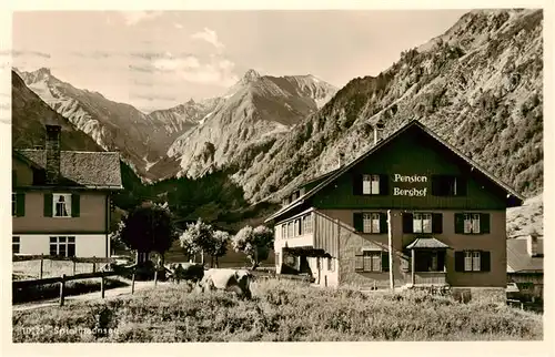 AK / Ansichtskarte  Spielmannsau_Oberstdorf_Bayern Jugendherberge Berghof