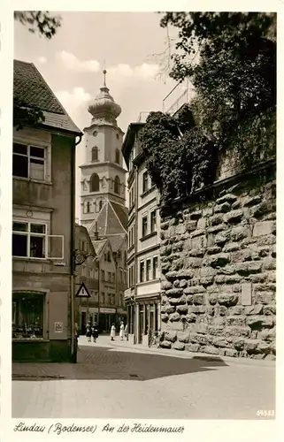 AK / Ansichtskarte  Lindau__Bodensee An der Heidenmauer