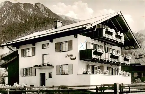 AK / Ansichtskarte  Oberstdorf Gaestehaus Pension Haus Alpenflora Allgaeuer Alpen