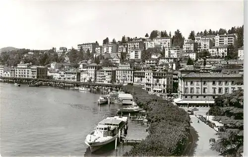 AK / Ansichtskarte  Lugano_Lago_di_Lugano_TI Lungolago