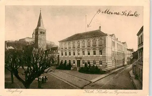 AK / Ansichtskarte  Siegburg_NRW Schule Kirche