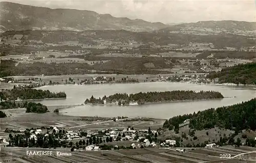 AK / Ansichtskarte  Faakersee_Kaernten_AT Panorama