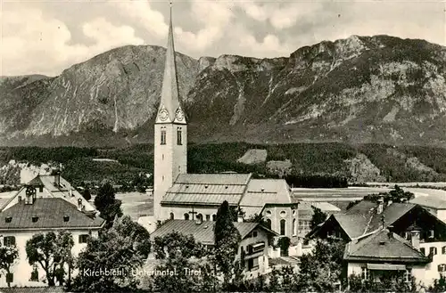 AK / Ansichtskarte  Kirchbichl_Tirol Ortsmotiv mit Kirche