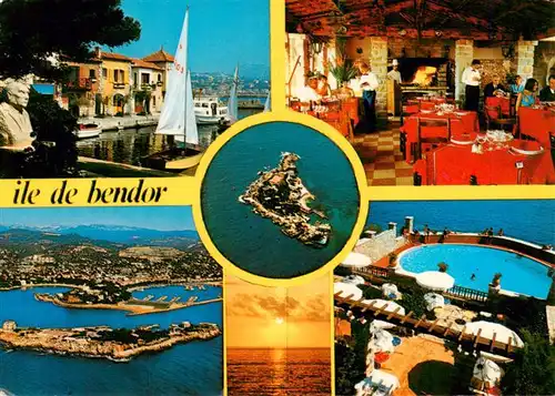 AK / Ansichtskarte  Bandol_83-sur-Mer Souvenir de l'Ile de Bendor 