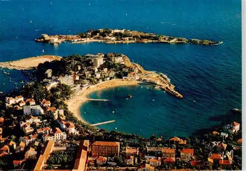 AK / Ansichtskarte  Bandol_83-sur-Mer et lIle de Bendor Vue aerienne