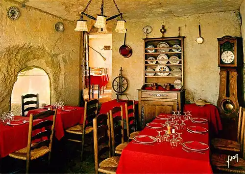 AK / Ansichtskarte  Meschers-sur-Gironde_17_Charente-Maritime Les Grottes de Matata Restaurant