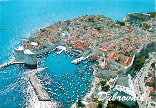 AK / Ansichtskarte  Dubrovnik_Ragusa_Croatia Fliegeraufnahme