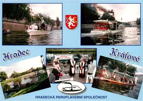 AK / Ansichtskarte  Hradec_Kralove_Koeniggraetz_CZ Hradecka paroplavegni Spolecnost