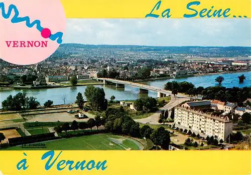 AK / Ansichtskarte  Vernon_27_Eure La Seine a Vernon