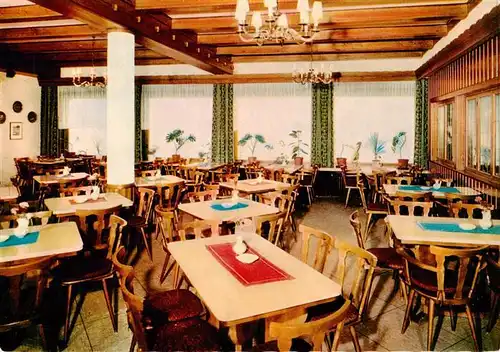 AK / Ansichtskarte  Bad_Sachsa_Harz Hotel Berghof Ravensberg Gaststube