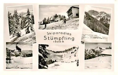AK / Ansichtskarte 73949452 Stuempfling_Spitzing_Schliersee Panorama Skiparadies Bergbahn Alpenpanorama