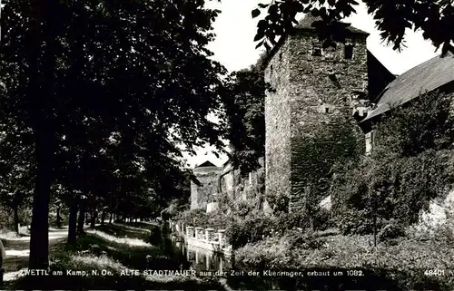 AK / Ansichtskarte  Zwettl_Rodl_Oberoesterreich_AT Alte Stadtmauer 11. Jhdt.