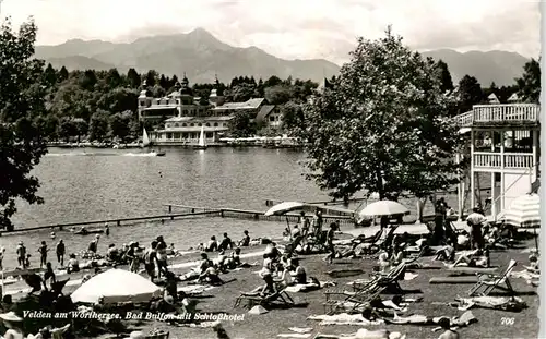 AK / Ansichtskarte  Velden__Woerthersee_AT Bad Bulfon mit Schlosshotel