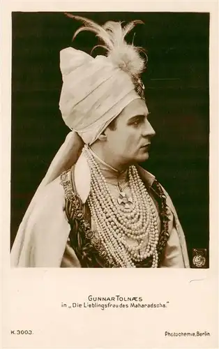 AK / Ansichtskarte  Foto_Photochemie_Nr. K. 3003 Gunnar Tolnaes Die Lieblingsfrau des Maharadscha