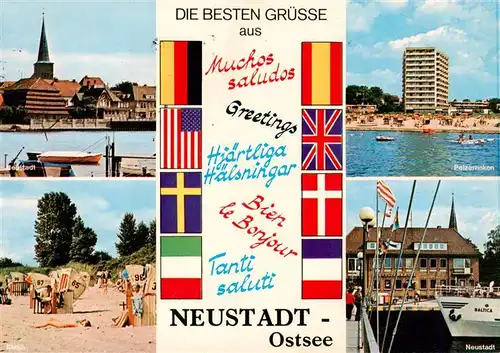 AK / Ansichtskarte  Neustadt_Holstein Neustadt Pelzerhaken Strand 