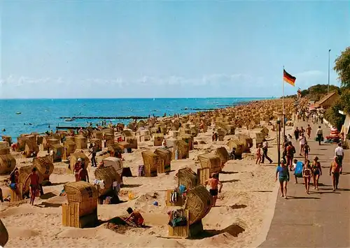 AK / Ansichtskarte  Kellenhusen_Ostseebad Strand und Promenade