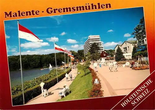 AK / Ansichtskarte 73949547 Malente-Gremsmuehlen Dieksee Promenade