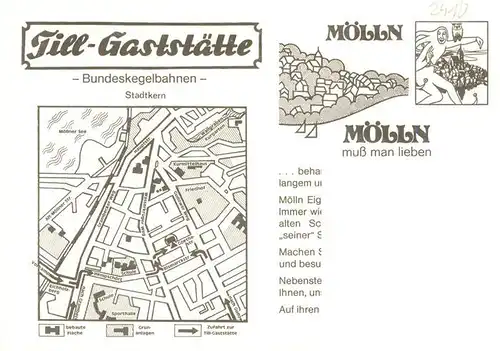 AK / Ansichtskarte 73949564 Moelln__Lauenburg Gaststaette