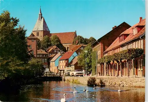 AK / Ansichtskarte  Moelln__Lauenburg Blick auf die St Nicolaikirche