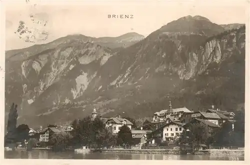 AK / Ansichtskarte  Brienz_Brienzersee_BE Panorama