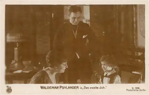 AK / Ansichtskarte  Foto_Photochemie_Nr. K.1916 Waldemar Psylander Das zweite Ich