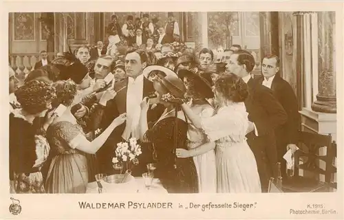 AK / Ansichtskarte  Foto_Photochemie_Nr. K.1915 Waldemar Psylander Der gefesselte Sieger