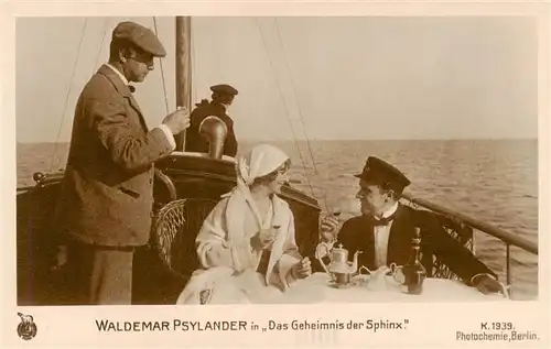 AK / Ansichtskarte  Foto_Photochemie_Nr. K.1939 Waldemar Psylander Das Geheimnis der Sphinx