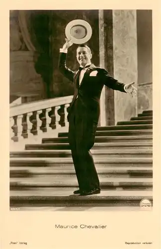 AK / Ansichtskarte  Foto_Ross_Nr. 6200/1 Maurice Chevalier