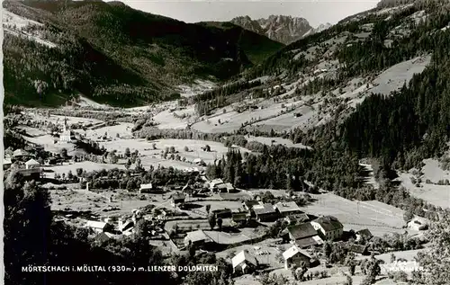 AK / Ansichtskarte  Moertschach Panorama Moelltal Lienzer Dolomiten