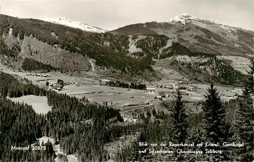 AK / Ansichtskarte  Krimml_1076m_Pinzgau_AT Panorama Blick von der Regenkanzel gegen Gernkogel und Salzachgeier