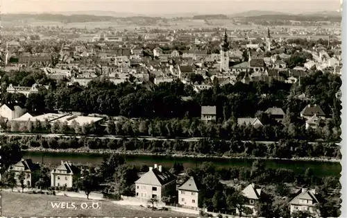 AK / Ansichtskarte  Wels_Oberoesterreich_AT Stadtpanorama