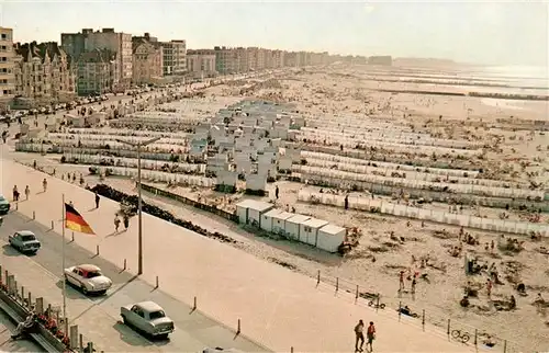 AK / Ansichtskarte  Knokke-Heist_Belgie Strand Promenade Hotels