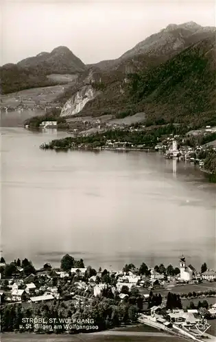 AK / Ansichtskarte  Strobl_Wolfgangsee_AT und St. Gilgen