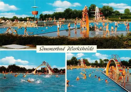 AK / Ansichtskarte  Harksheide_Norderstedt Sommerbad Freibad