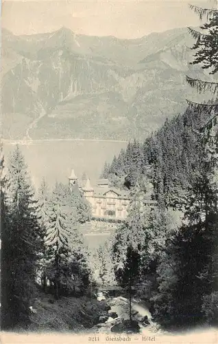 AK / Ansichtskarte  Giessbach_BE Hotel