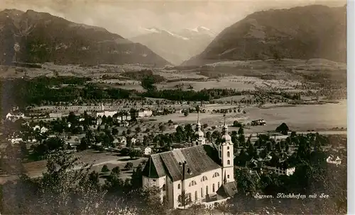 AK / Ansichtskarte  Kirchhofen_OW Panorama Alpen