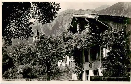 AK / Ansichtskarte  Brienz_Brienzersee_BE Geburtshaus vom schweizer Dichter Heinrich Federer